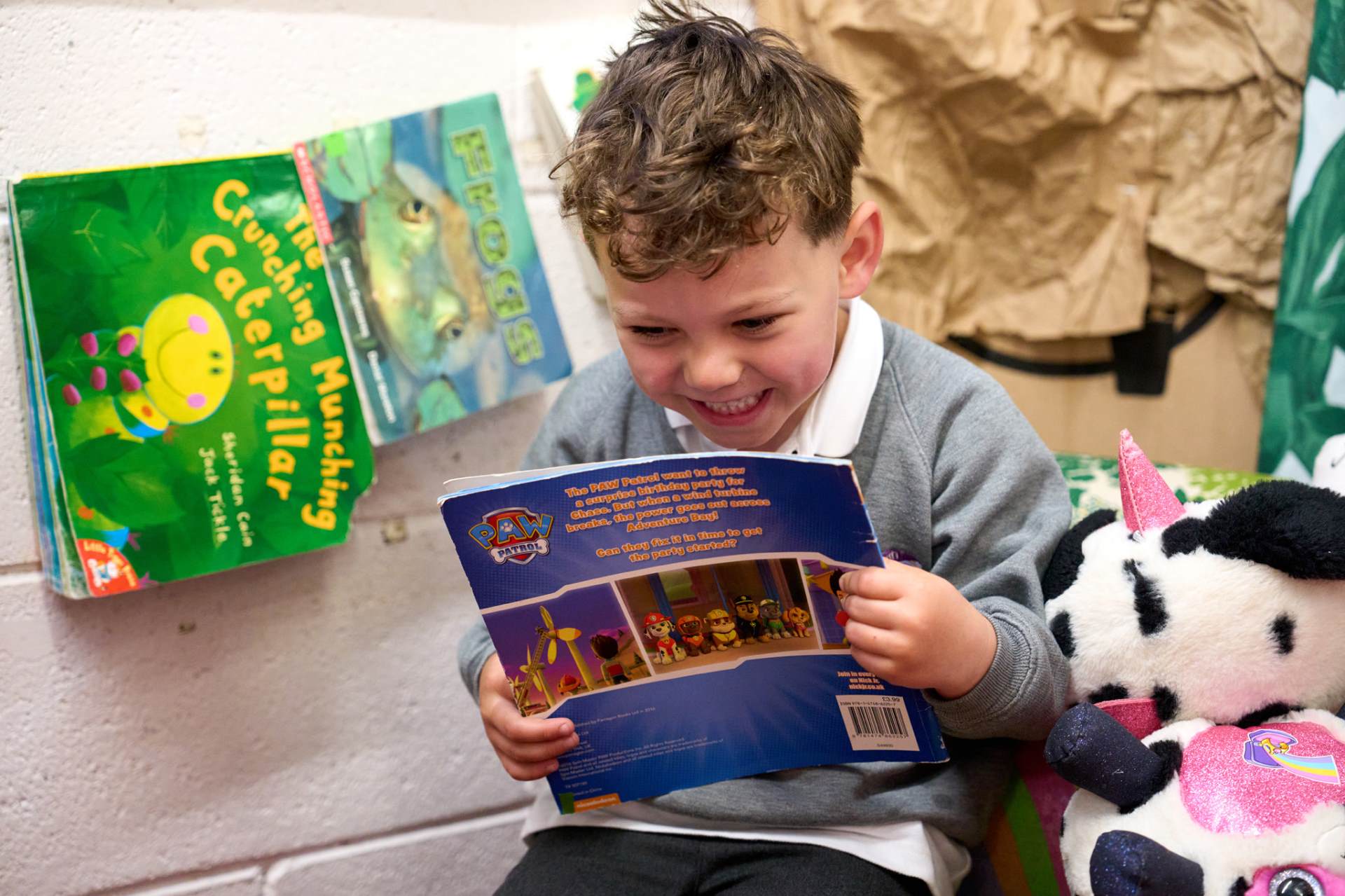child reading